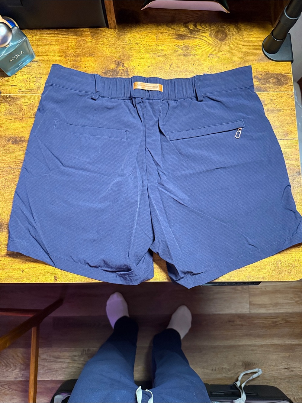2eros Hamilton Shorts- Navy Blue - Picture 3 of 5